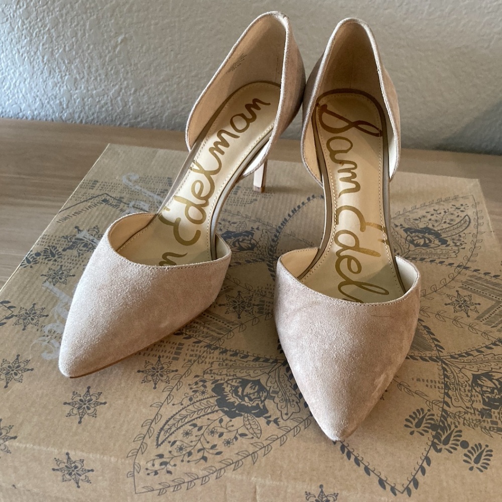 Sam Edelman Nude Heels Size 8